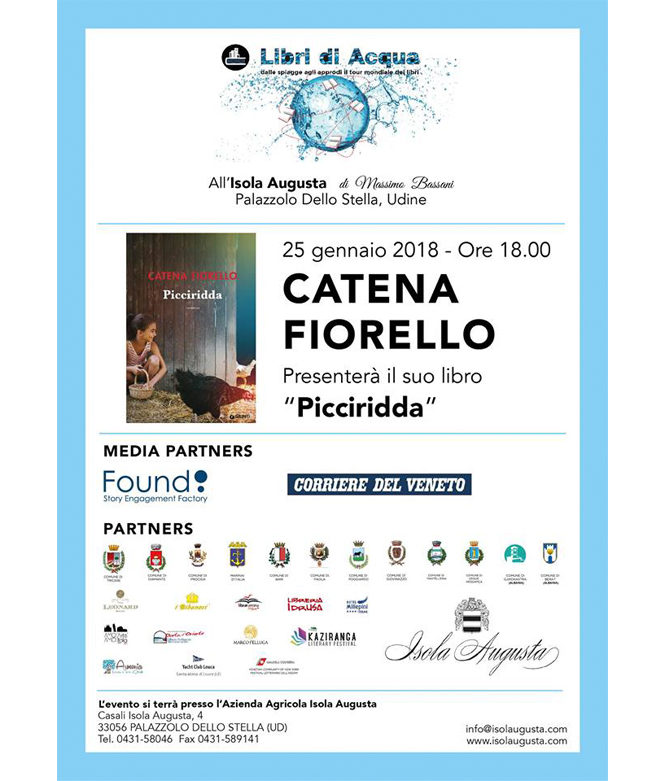 Catena Fiorella presenta il suo libro "Picciridda"