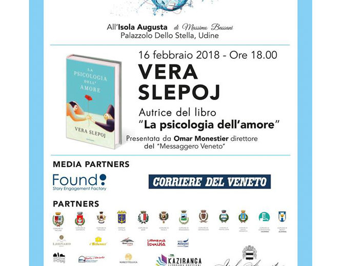 Vera Slepoj presenta il suo libro "La psicologia dell'amore"